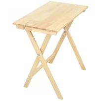 Стол складной малый KETT-UP PICNIC ECO, KU276, 56x35см, Н-58см, массив сосны, цвет натуральный